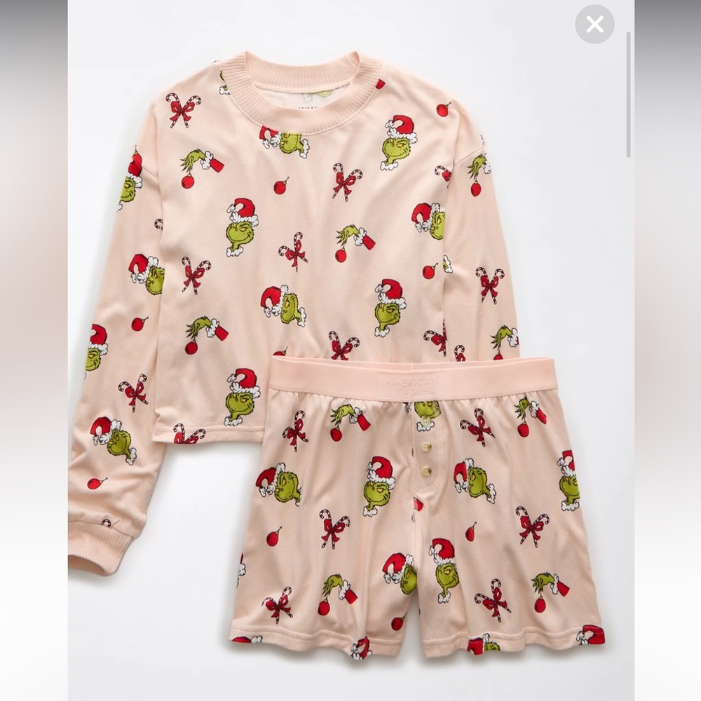Grinch pajama set